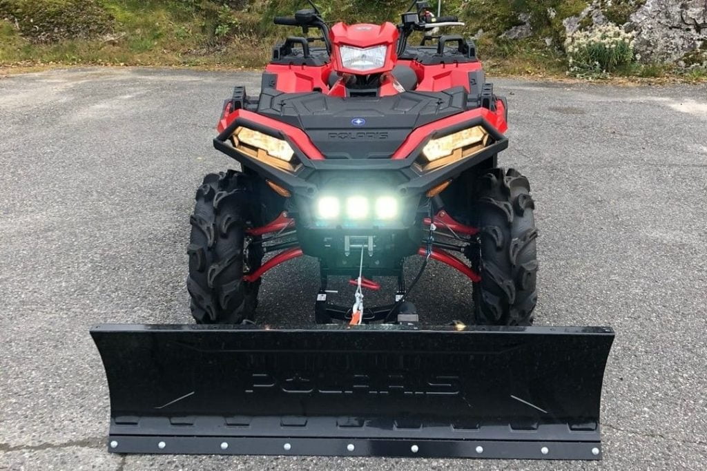 How do ATV Snow Plows Work?