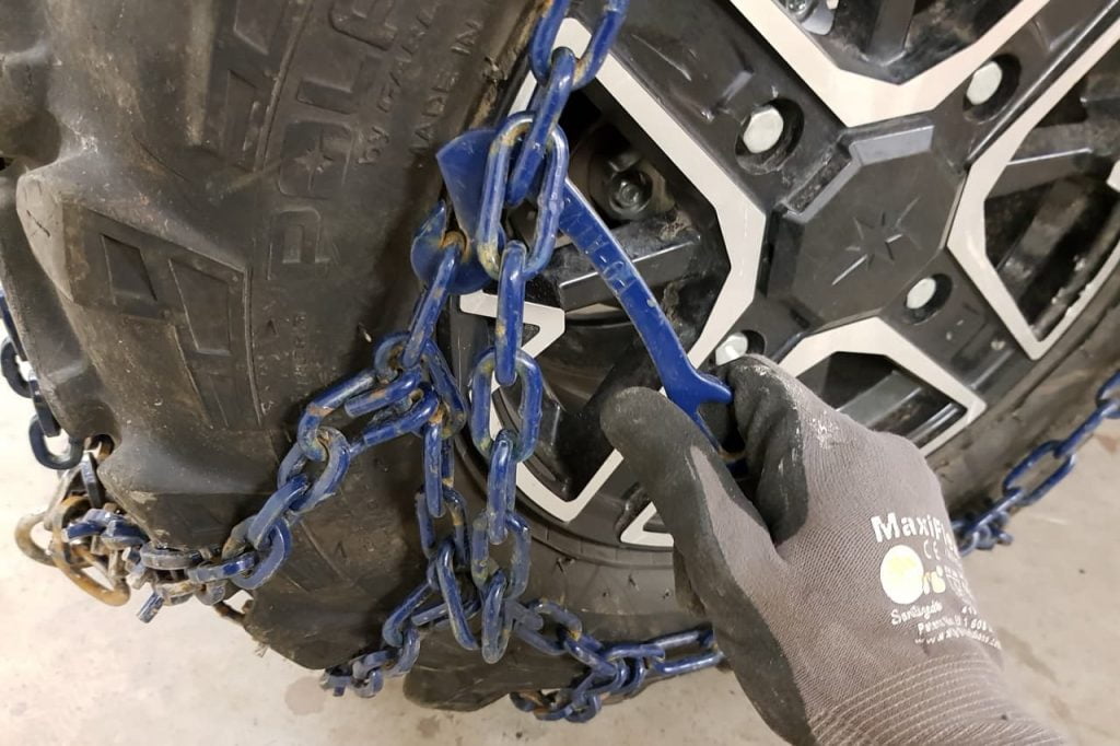 How to Install ATV Tire Chains (Diamond and Ladder Style)