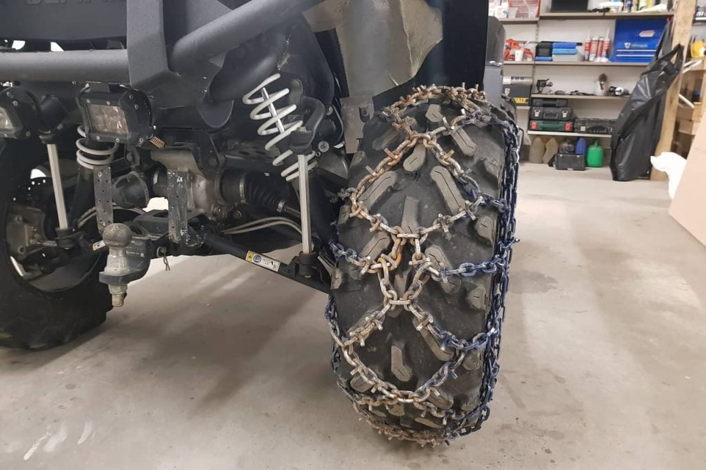 How to Install ATV Tire Chains (Diamond and Ladder Style)