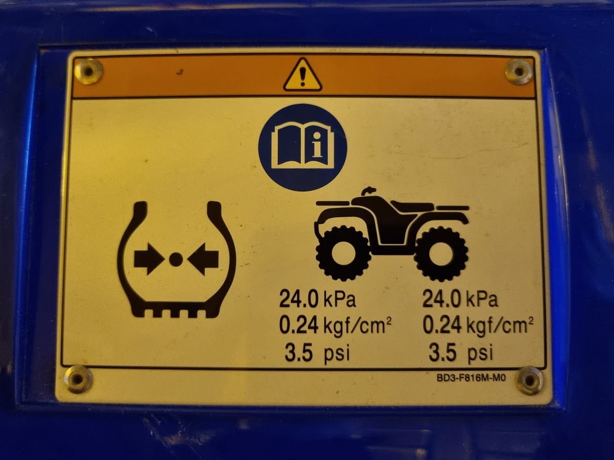 Everything You Need to Know About ATV Tire Pressure