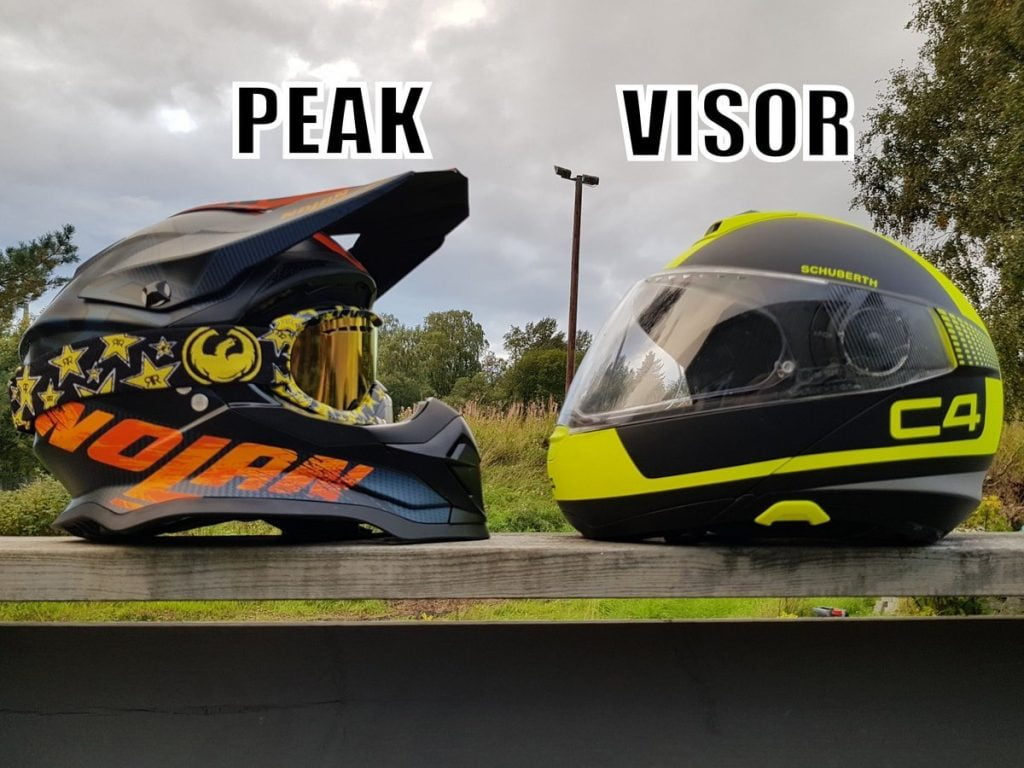 Why Do ATV and Motocross Helmets Have Visors (Peak)?