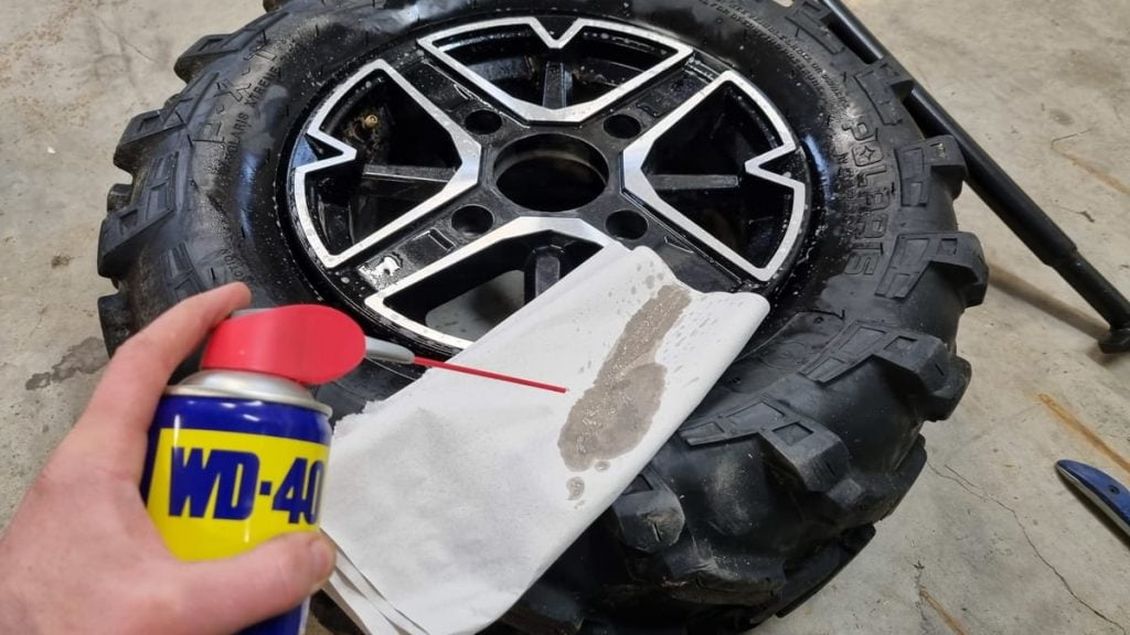 clean bead wd40