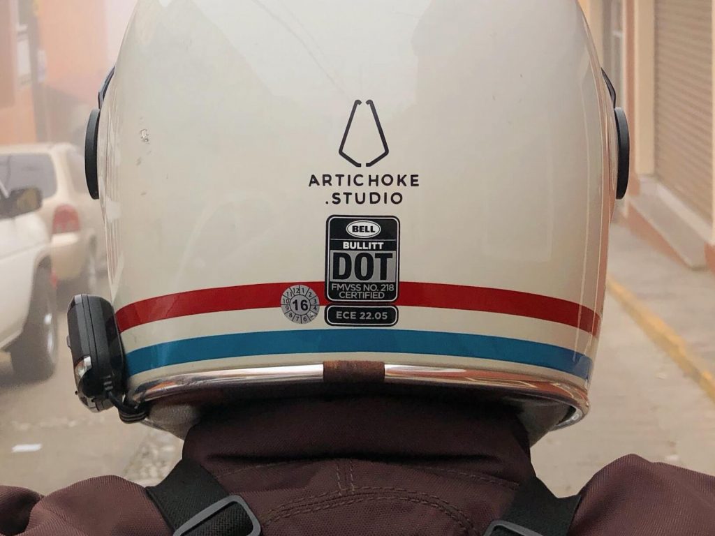 dot helmet label