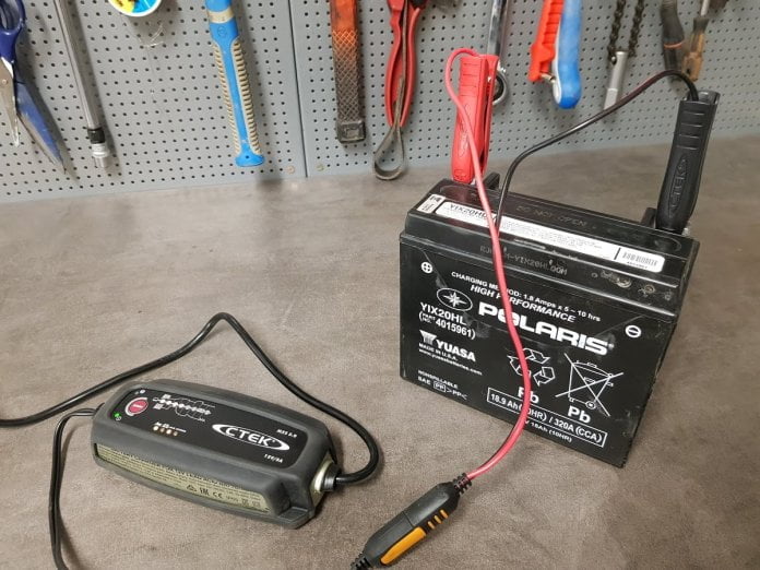 how long to charge atv battery