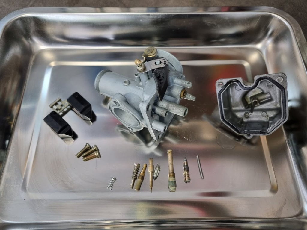 reassemble atv carburetor